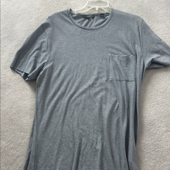 Vince Other - Vince Men's Black and White Striped Tee